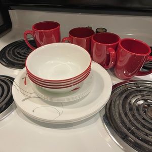 16 piece plate set!!